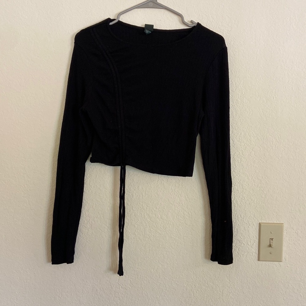 Wild Fable Black Long Sleeve Size L